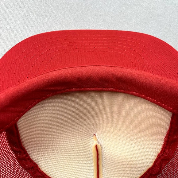 Vintage Niagara Falls Snapback Hat Trucker Adult Red Canada 5 Panel Maple Leaf - Picture 5 of 6